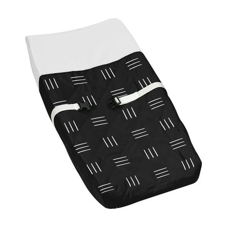 UPC: 0846480095835 | Boho Hatch Black and White Changing Pad Cover Boy or Girl by Sweet Jojo Designs