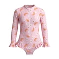 thumbnail image 4 of MEZZALL Swimwear Girls Long Sleeve One-Piece Swimsuit Summer Leopard Print Swimsuit For Kids Round Neck Bathing Hot Wear Brazilian Beachwear, 4 of 4