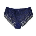 thumbnail image 3 of Bxsruta Women's Plus Size High Waist Seamless Thong Underwear with Breathable Lace for Daily Comfort, 3 of 8
