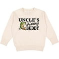 thumbnail image 2 of Inktastic Uncle's Fishing Buddy Toddler Sweatshirt, 2 of 4