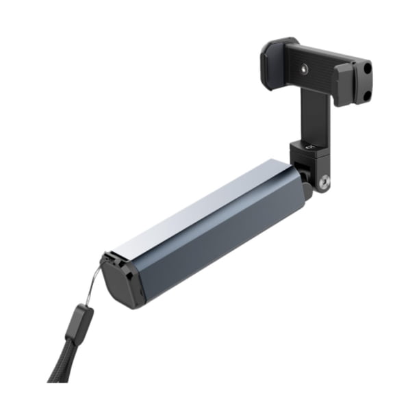 Soporte para teléfono para accesorios de viaje en avión, soporte universal con clip para bandeja de mesa. Gris