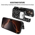 thumbnail image 6 of WIRESTER Case with Card Holder, RFID Blocking Wallet Case Durable PU Leather Kickstand Slim Heavy Duty Shockproof Protective Case for Apple iPhone 16 Pro 6.3" 2024, Black Composition Book, 6 of 7