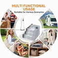 thumbnail image 6 of SUDILO 150 Pack Vacuum Storage Bags with Cordless Rechargeable Pump, 3 Sizes Space Saver Compression Bags for Clothes Bedding Travel Luggage, 6 of 11