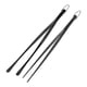 thumbnail image 1 of pinzas de cocina de 12 pulgadas, pinzas finas de acero inoxidable con puntas dentadas para chef, parrilla, barbacoa, pasta y ensalada., 1 of 7