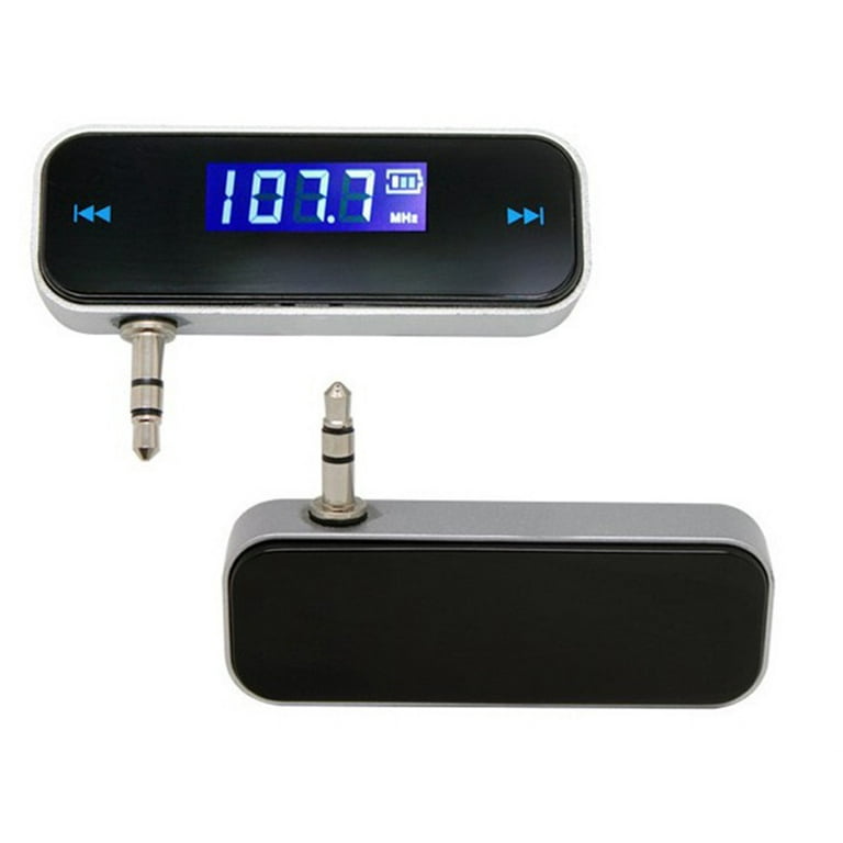 axGear Wireless 3.5mm FM Transmitter For Car Aux MP3 MP4 IPOD iPhone Hands  Free