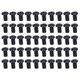 thumbnail image 1 of DI, 50 piezas DIN 7985 Tornillos para máquina de acero galvanizado negro Pernos Máxima comodidad, 1 of 8