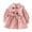 Pink, variant on Kaemgyyd Baby Girls Trench Coat Casual Fashion Lapel Long Sleeve Tie Belt Jacket Pleated Button Outerwear 6 M-3 Y