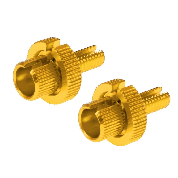 Unique Bargains Motorcycle Brake Lever Barrel Adjusters Screws M8 Unique Bargains Motorcycle Brake Adjusting Screws Gold Tone 2 Pcs