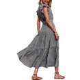 thumbnail image 4 of Txlixc Vestido de mujer sin mangas con pliegues casuales Txlixc moda, 4 of 6