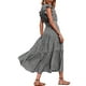 thumbnail image 4 of Txlixc Vestido de mujer sin mangas con pliegues casuales Txlixc moda, 4 of 6
