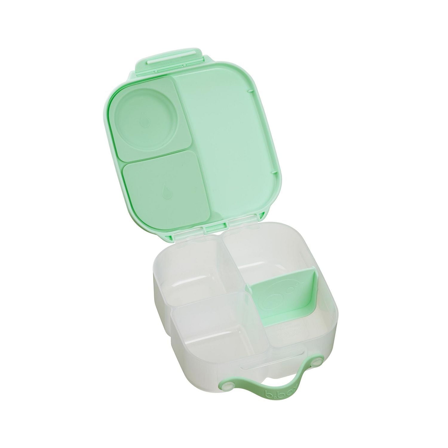 b.box - Mini Lunch Box for Kids: Lightweight Bento Box, Lunch Snack Container with 2 Leak Proof Compartments. Ages 3+ School Supplies, BPA Free