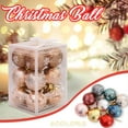 thumbnail image 4 of 12pcs Christmas Tree Xmas Balls Christmas Tree Decorations,Bauble Hanging Ball Ornaments, Xmas Bulbs Decorations Shatterproof Ornaments for Christmas Tree New Year Party,Green,12 Pcs,1.51",4 cm, 4 of 9