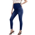 thumbnail image 5 of Bixock Maternity Jeans High Waist Over The Belly Stretchy Maternity Leggings Breathable Pregnancy Pants Soft Active Casual Maternity Clothings, 5 of 6
