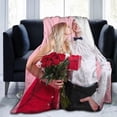 thumbnail image 3 of Personalised Blankets for Adults Custom Photo Picture Blanket Throw Fleece Flannel Customised Throws, Valentines Birthday Anniversary Wedding Gifts Him, Her, Family, 9 Photos, Full, 3 of 6