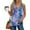 Multicolor, variant on QUNYINEY Sleeveless Women's T Shirts Floral V Neck Casual Tank Tops Vacation Summer Loose Pullover Women Tops