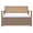 Beige, variant on Craftian 70 Gallon PE Rattan Patio Deck Box, All-Weather Outdoor Storage Bench, Beige