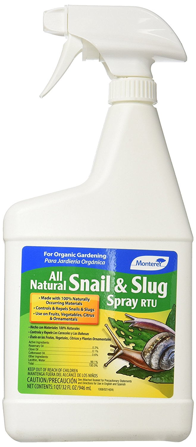 Monterey All Natural Snail & Slug Spray, 32 oz