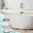 thumbnail image 5 of Ensemble de 2 Poignées de Douche Compatible avec Moen 96797 Collection Chateau, Poignées de Douche de Rechange pour Poignée Unique de Baignoire et Douche, Inclut Vis, Insert de Bouton Chromé, 5 of 5