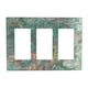 thumbnail image 2 of Plato decorativo de pared Yamxbfa Turquesa Emperors Green Marbl, 2 of 8