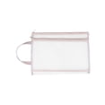 thumbnail image 2 of Bolsa de malla de gran capacidad con diseño de doble capa transparente: estuche con cremallera para organizar tareas, exámenes y documentos con asa., 2 of 6