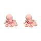 thumbnail image 4 of Juguetes de peluche Vogacara pulpo Rosa 30 centimetros 2piezas, 4 of 6