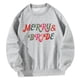 thumbnail image 4 of Sudadera para Mujer Ropa Deportiva Tops Grises de Manga Larga para Viajes de Vacaciones M Yinane Camisa de entrenamiento, 4 of 8