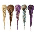 thumbnail image 2 of Kiplyki Elastic Net Drawstring Net Bag Fishbone Braid Wig Multi-strand Braid Ponytail, 2 of 3