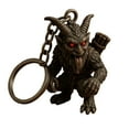 thumbnail image 2 of Hometravel Krampus Keychain Pendant, Christmas Demon Figure Key Ring, Festive Gothic Accessory for Bag, Keys, Holiday Gift, 2 of 2