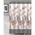 thumbnail image 1 of Rideau de Douche en Polyester avec Crochets Métalliques, 70x72 Po, Gris, 1 of 2
