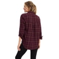 thumbnail image 2 of Jockey Women's Flannel Button Up, 2 of 6