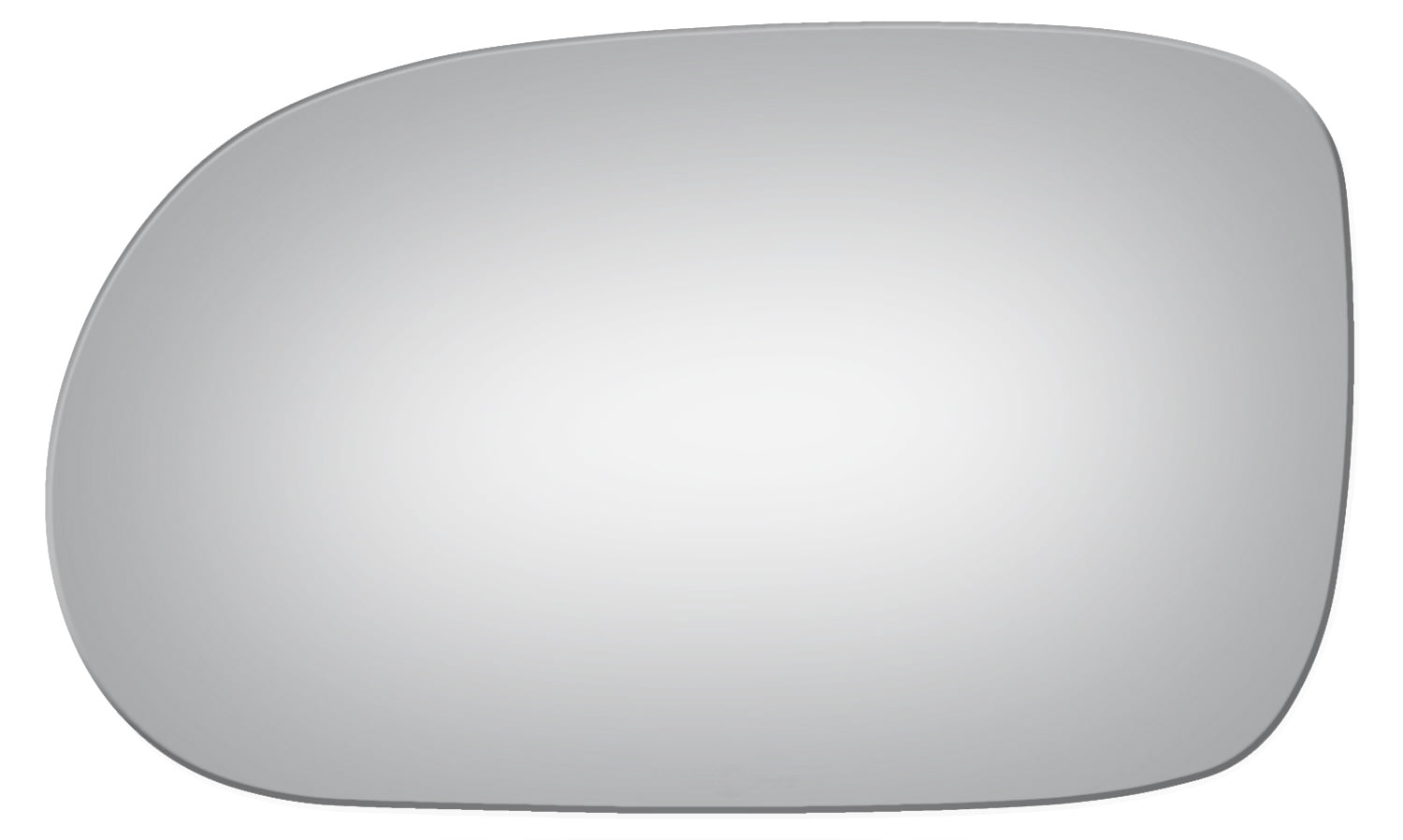 Burco Side View Mirror Replacement Glass - Clear Glass - 2657