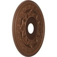 thumbnail image 2 of Ekena Millwork 19"OD x 3 1/2"ID x 1"P Baltimore Thermoformed PVC Ceiling Medallion (Fits Canopies up to 7 3/4"), Universal Aged Metallic Rust, 2 of 10