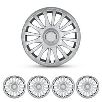 4 Pack 15" Universal Hubcap,Wheel Rims Cover Hubcaps,Snap on Car Truck SUV,ABS&PC Material(Lacquer)