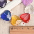 thumbnail image 4 of U8MO 10pcs 20mm Heart Shape Glossy Crystal Glass Loose Beads For Jewelry Making DIY-Deep Blue, 4 of 6