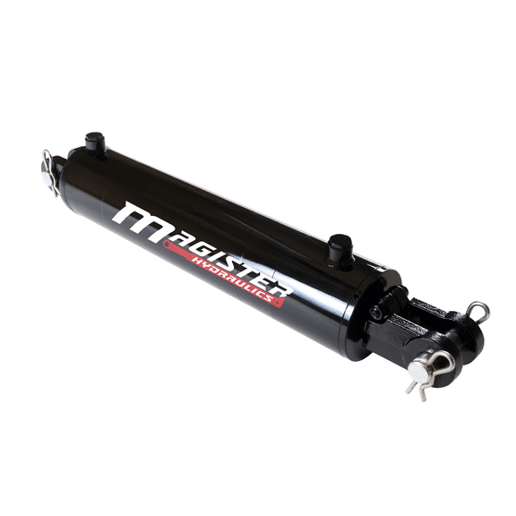 Hydraulic Cylinder 3.5 in bore x 24 in stroke clevis hydraulic cylinder Welded Double Acting 3500 PSI