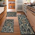 thumbnail image 2 of Farmhouse Kitchen Rugs Set 3 Piece, Boho Kitchen Mats for Floor, Non-Slip Kitchen Rug Waterproof Mats for Kitchen, Runner Rugs for Hallway Laundry Holiday Sink Decor, 2 of 12