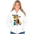 thumbnail image 3 of Popeye Olive Oyl Rhode Island Sailor Unisex Plus Size Zip Hoodie Brisco Brands 5X, 3 of 6
