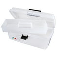 thumbnail image 3 of ArtBin, 16in Tray Box, Lift Out Tray, Clear, Black Handles, Arts and Crafts Storage Case, 1 Piece, 6966AB, 3 of 5