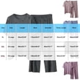 thumbnail image 3 of Stamzod 2 Piece Pajamas for Women Set Short Sleeve Pajamas T Shirts and Pants Crewneck Pjs Set Soft Loose Sleepwear Dark Gray B XXL, 3 of 5