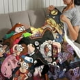thumbnail image 3 of Gravity Falls Flannel Blanket Fun and Cozy Throw Blanket Perfect for Bedroom Playroom or Travel Ideal Gift for Boys and Girls 40"x50", 3 of 7