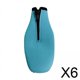 thumbnail image 1 of Fundas Aislantes para botellas de cerveza Soledad paquete de 6 color Azul claro, 1 of 10
