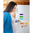 thumbnail image 4 of YSTIANN 81 Pcs Mini Skater Dry Erase Magnetic Labels - 1x3 Inch Reusable Write-On Magnets for Whiteboard, Fridge & Locker - Fun Multicolor Stickers for Classroom, Office & Home Organization WJ85-4966, 4 of 7