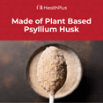 thumbnail image 4 of Health Plus Every Day Fiber Digestive Support | All Natural Daily Fiber To Reduce Bloating | Psyllium Husk | Supports Heart Health | 12 Ounces, 48 Servings, 4 of 7