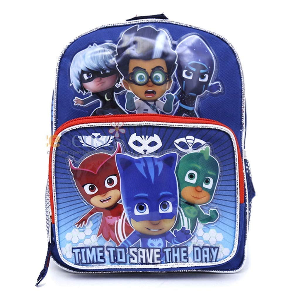 PJ Masks Boy's Beach Drawstring Cinch Backpack Tote Bag S18PJ36555 