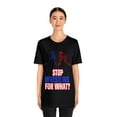thumbnail image 2 of DJH Apparel | Stop WRESTLING For What? Unisex Sports Tshirt, 2 of 5