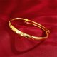 thumbnail image 4 of pulsera de cobre dorado aluvial para mujer, joyería de moda para fiestas y bodas, para niñas y mujeres., 4 of 5