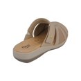 thumbnail image 2 of Sandalias Flexi Mujer Cómodas Piel Casuales Ligeras beige 24.5 Flexi 34929, 2 of 4
