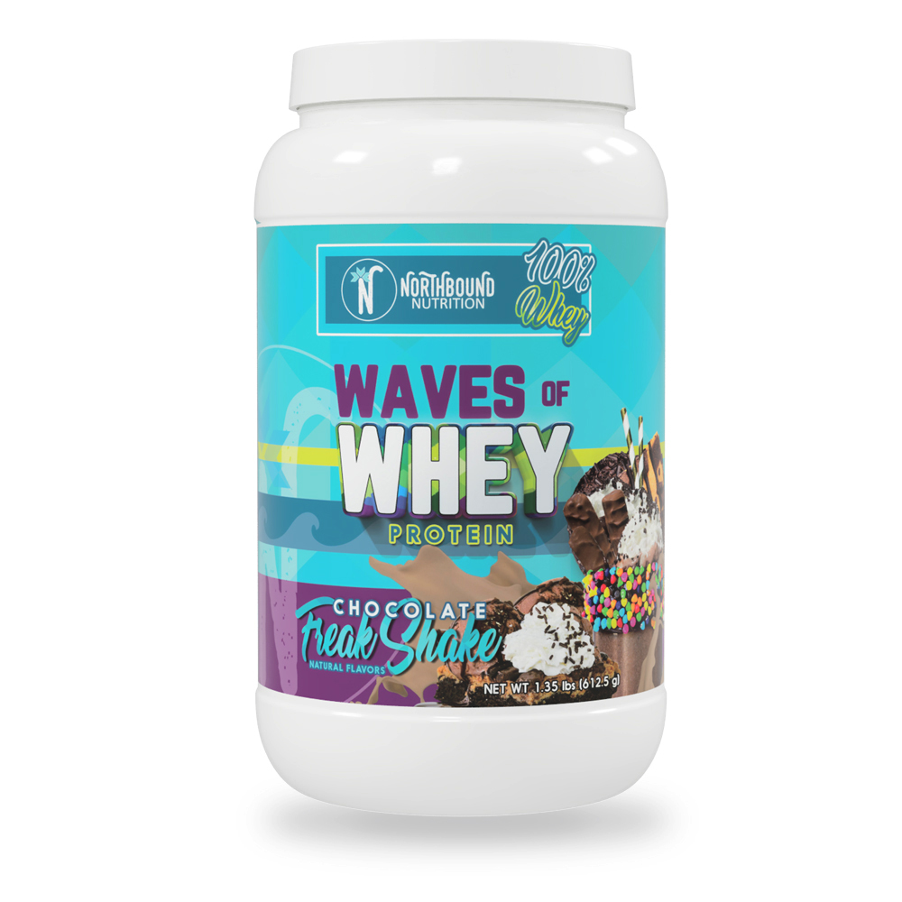 Waves of Whey Protein Isolate, Chocolate FreakShake, 25 Servings ...