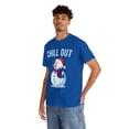 thumbnail image 6 of Chill Out Snowman Unisex Graphic Tee Shirt, Sizes S-5XL, 6 of 12