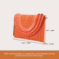Newce New Paper Grass Clutch Bag Amazon Tassel Handbag European and